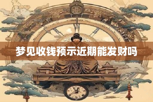 梦见收钱预示近期能发财吗