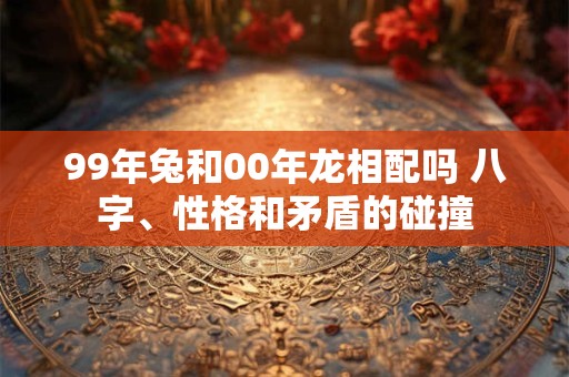 99年兔和00年龙相配吗 八字、性格和矛盾的碰撞