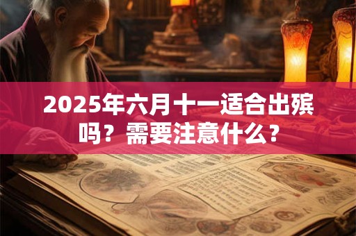 2026年六月十一适合出殡吗？需要注意什么？