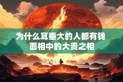 为什么耳垂大的人都有钱 面相中的大贵之相 为什么耳垂大的人都有钱 面相中的大贵之相
