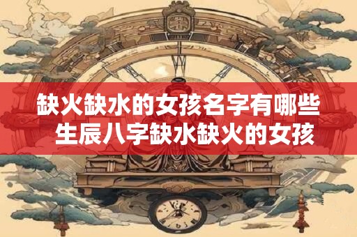 缺火缺水的女孩名字有哪些  生辰八字缺水缺火的女孩名字