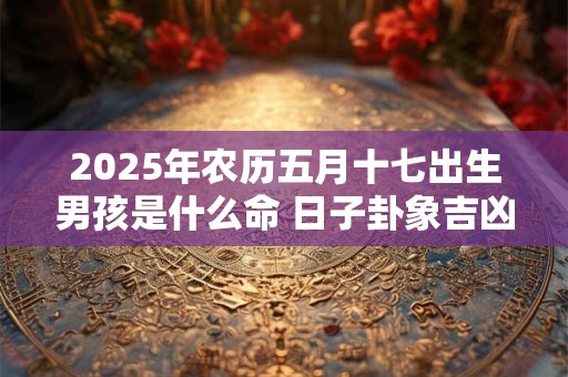 2026年农历五月十七出生男孩是什么命 日子卦象吉凶 2026年农历五月十七出生男孩是什么命 日子卦象吉凶