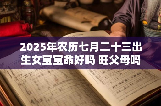 2025年农历七月二十三出生女宝宝命好吗 旺父母吗