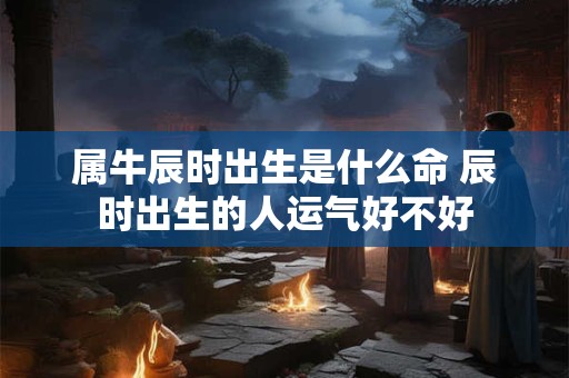 属牛辰时出生是什么命 辰时出生的人运气好不好