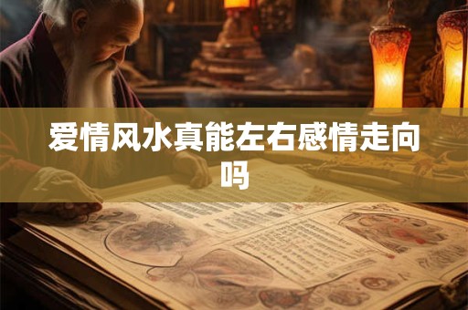爱情风水真能左右感情走向吗