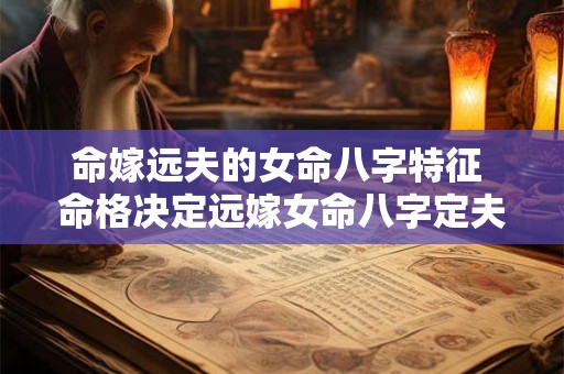命嫁远夫的女命八字特征 命格决定远嫁女命八字定夫缘
