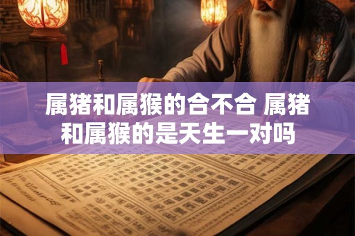 属猪和属猴的合不合 属猪和属猴的是天生一对吗