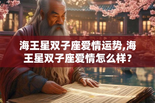 海王星双子座爱情运势,海王星双子座爱情怎么样？