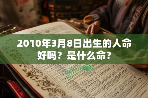 2010年3月8日出生的人命好吗？是什么命？
