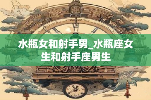 水瓶女和射手男_水瓶座女生和射手座男生