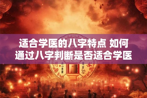 详细阅读:适合学医的八字特点 如何通过八字判断是否适合学医 适合学医的八字特点 如何通过八字判断是否适合学医