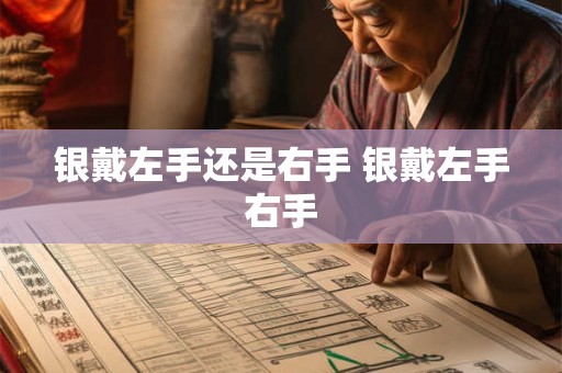 银戴左手还是右手 银戴左手右手