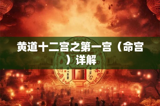 黄道十二宫之第一宫（命宫）详解