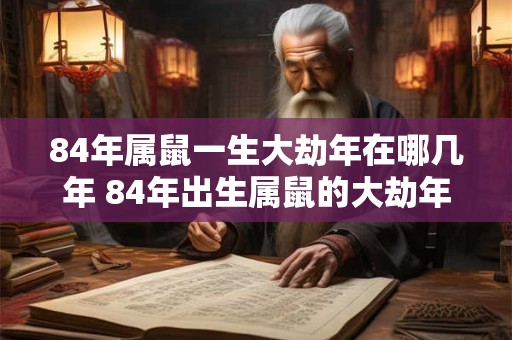 84年属鼠一生大劫年在哪几年 84年出生属鼠的大劫年是哪几年