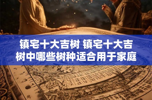 镇宅十大吉树 镇宅十大吉树中哪些树种适合用于家庭室内养护