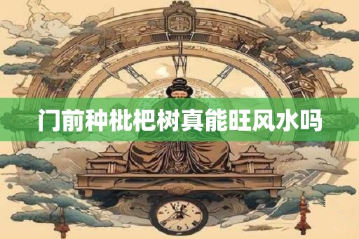 门前种枇杷树真能旺风水吗