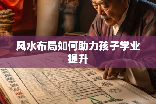 风水布局如何助力孩子学业提升