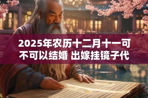 2025年农历十二月十一可不可以结婚 出嫁挂镜子代表什么
