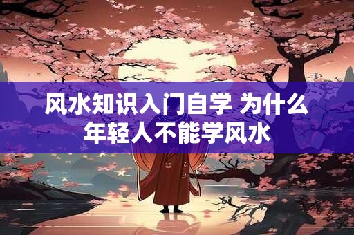 风水知识入门自学 为什么年轻人不能学风水