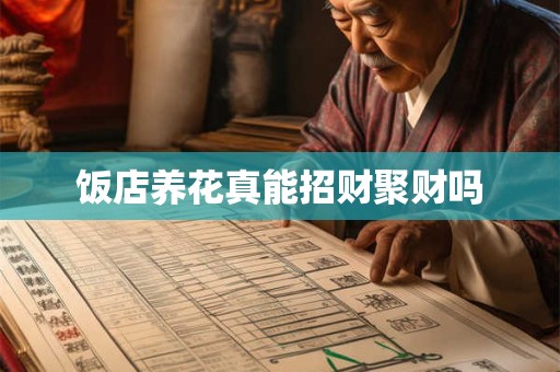 饭店养花真能招财聚财吗 饭店养花真能招财聚财吗