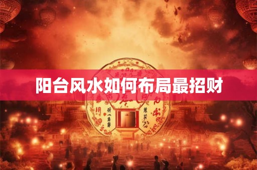 阳台风水如何布局最招财