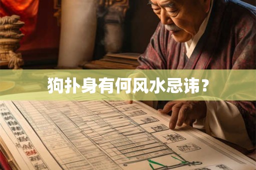 狗扑身有何风水忌讳？