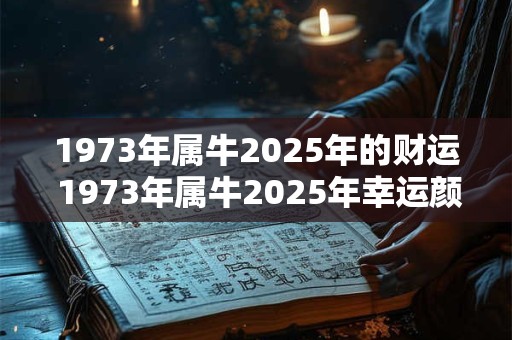 1973年属牛2025年的财运 1973年属牛2025年幸运颜色
