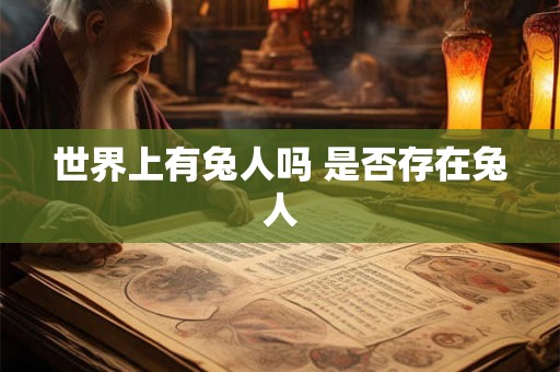 世界上有兔人吗 是否存在兔人