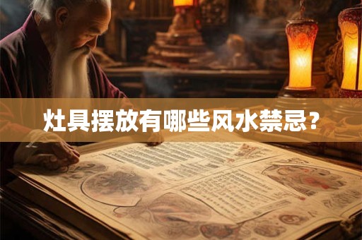灶具摆放有哪些风水禁忌？