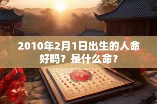 2010年2月1日出生的人命好吗？是什么命？