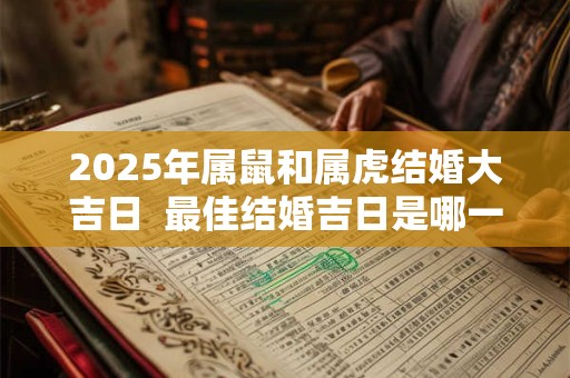 2025年属鼠和属虎结婚大吉日  最佳结婚吉日是哪一天