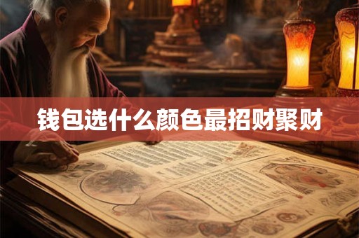 钱包选什么颜色最招财聚财 钱包选什么颜色最招财聚财