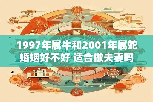 1997年属牛和2001年属蛇婚姻好不好 适合做夫妻吗