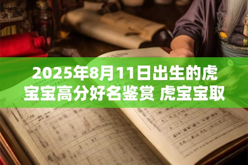 2025年8月11日出生的虎宝宝高分好名鉴赏 虎宝宝取名推荐字 2025年8月11日出生的虎宝宝高分好名鉴赏 虎宝宝取名推荐字