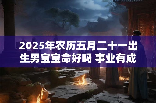 2025年农历五月二十一出生男宝宝命好吗 事业有成吗