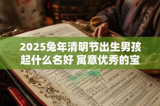 2026兔年清明节出生男孩起什么名好 寓意优秀的宝宝名字