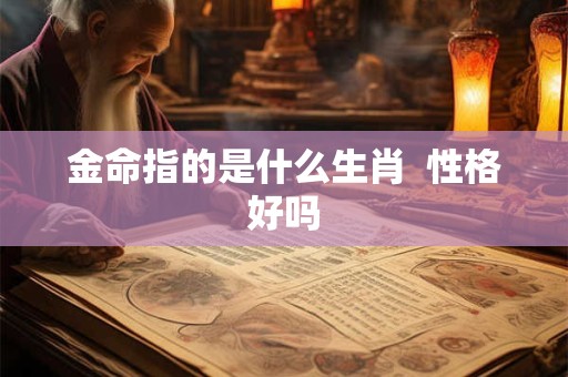 金命指的是什么生肖  性格好吗