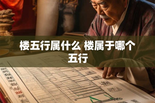 楼五行属什么 楼属于哪个五行