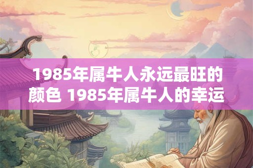 1985年属牛人永远最旺的颜色 1985年属牛人的幸运数字