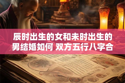 辰时出生的女和未时出生的男结婚如何 双方五行八字合不合