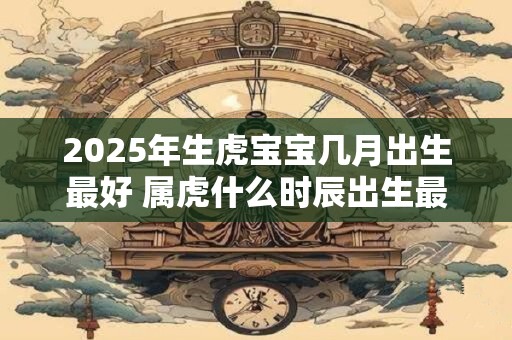 2025年生虎宝宝几月出生最好 属虎什么时辰出生最好