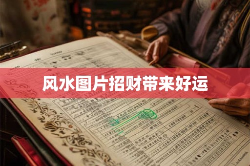 风水图片招财带来好运