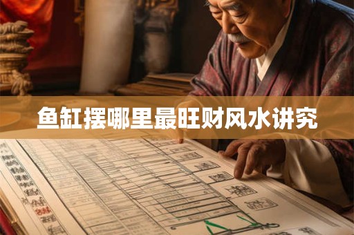 鱼缸摆哪里最旺财风水讲究 鱼缸摆哪里最旺财风水讲究