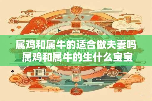 属鸡和属牛的适合做夫妻吗 属鸡和属牛的生什么宝宝最好
