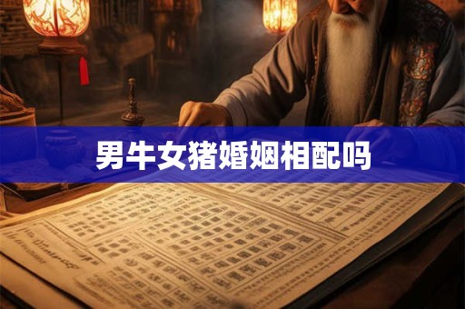 男牛女猪婚姻相配吗