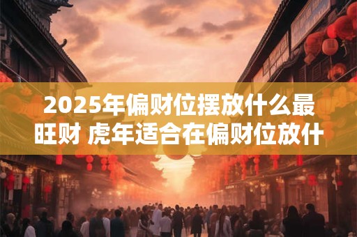 2025年偏财位摆放什么最旺财 虎年适合在偏财位放什么