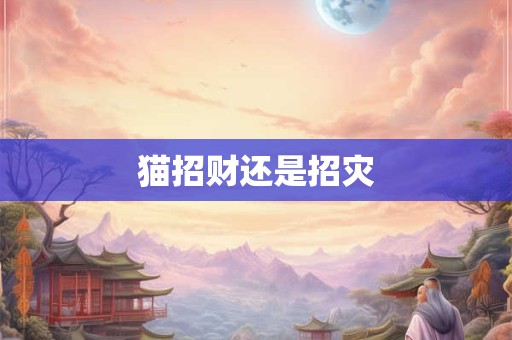 猫招财还是招灾