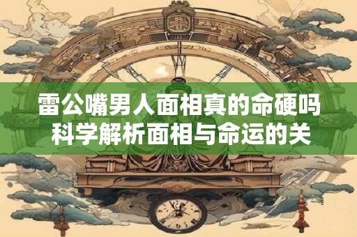 雷公嘴男人面相真的命硬吗 科学解析面相与命运的关系