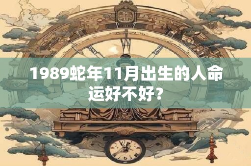1989蛇年11月出生的人命运好不好? 1989蛇年11月出生的人命运好不好?