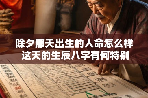 除夕那天出生的人命怎么样 这天的生辰八字有何特别之处